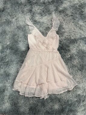 Aqua Blush Smocked Mini Dress romper